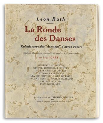 (ICART, LOUIS.) Ruth, Léon. La Ronde des Danses: Kaléidoscope des dancings dAprès-guerre.
